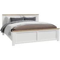 FORTE Bettgestell Bohol, Landhaus, 180 x 2,00 mtr Liegefläche