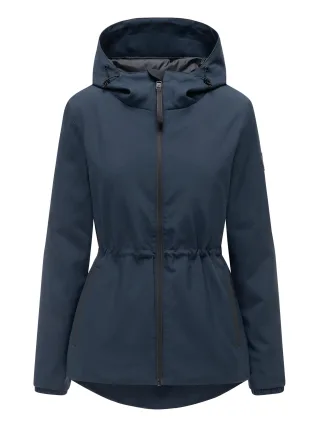 Marikoo Damen Übergangsjacke Katzilein mit Kapuze