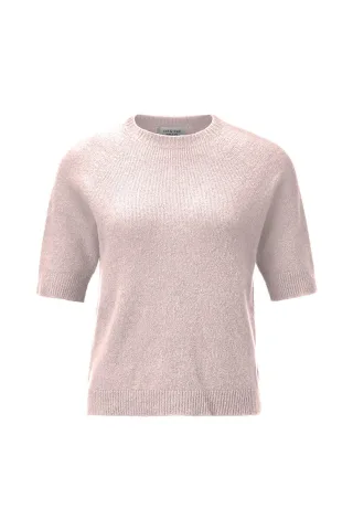 Rich & Royal - Seamless Crew Short Sleeve powder ros� - Gr. - XS