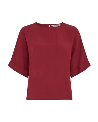 msch copenhagen - MSCHDaria 2 4 Top Rhubarb Melange - Gr. - S