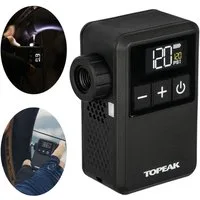 Topeak Fahrradpumpe Topeak E-Booster Digital Mini Akku Fahrradpumpe 8 Bar