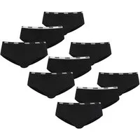 PUMA BODYWEAR Panty Comfort Cotton Stretch (Sparpack) mit PUMA-Logo im Bündchen