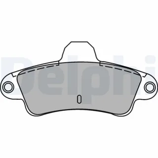 Delphi Bremsbel?ge hinten Ford Mondeo 1 2 LP1242