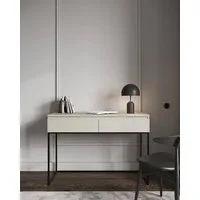Selsey Schminktisch BEMMI, 2 Schubladen, Rahmengestell, 120 cm breit