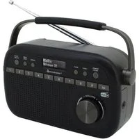 Soundmaster DAB+ Digitalradio tragbar mit Kopfhörerbuchse, 40 Festspeicher, 2 Digitalradio (DAB)