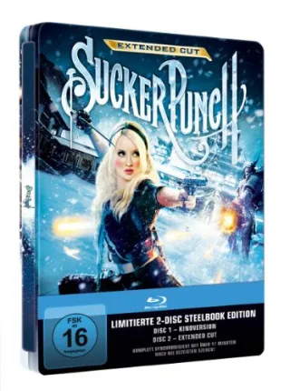 Sucker Punch (limitiertes Steelbook inkl. Kinofassung Extended Cut) - (2 Discs) - [Blu-ray]