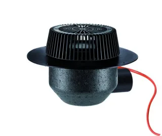 DALLMER Dachablauf SuperDrain 64 H FPO-PP, beheizt, DN 70, 671219 671219