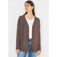 CECIL Cardigan mit Schlitz am Saum