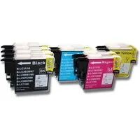 vhbw Tintenpatrone (passend für Brother MFC-5890CN, MFC-5895CW, MFC-6490CW Drucker & Kopierer Tintenstrahldrucker)