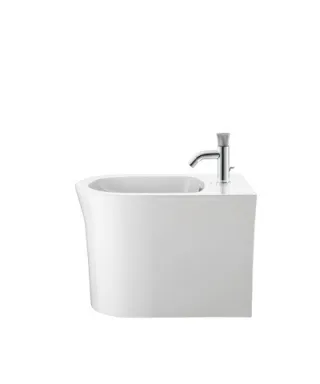 Duravit White Tulip Stand Bidet Weiß Hochglanz 580 mm - 22931000001 22931000001