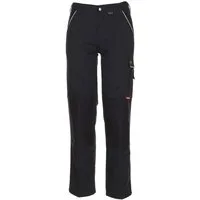 Planam Arbeitshose PLANAM Herren Bundhose CANVAS-320 Reflex CORDURA® Schwarz