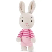Nici Kuscheltier 47512 - Happy Bunny Hase rosa, 15 cm (1-St)