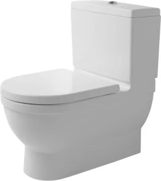 Duravit Starck 3 Stand WC für Kombination Weiß Hochglanz 735 mm - 2104090000 2104090000