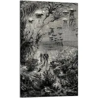 Posterlounge Wandbild 20.000 Meilen unter dem Meer, Erkundung, Alphonse Marie de Neuville, erhältlich als Poster, Leinwandbild, Wandsticker oder Acrylglasbild