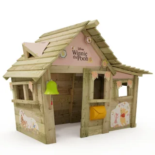 Disney Casita Spielhaus für den Garten - Magisches Kinderhaus mit Winnie Puuh Design - Robustes Outdoor Abenteuer Spielhaus - Wickey