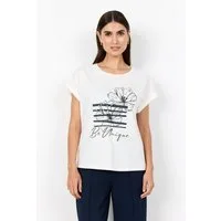 soyaconcept Kurzarmshirt SC-RINA FP 15 Kurzarmshirt, aus Baumwollmischung mit Elasthan, normale Passform