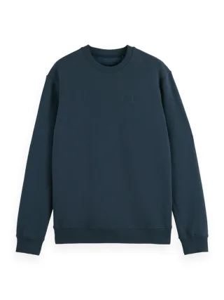 Scotch & Soda - Logo Sweatshirt blau - Gr. - XXL