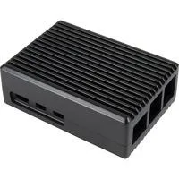 ODS-739 Raspberry Alu Case, Gehäuse schwarz, für Raspberry Pi5