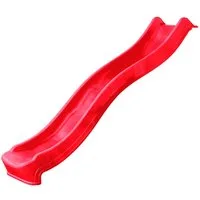 Wickey Rutsche Flow – 220 cm Rutsche mit Wasseranschluss für abenteuerlustige Kinder, (Kompakte Kinderrutsche mit viel Spaß - Maximales Benutzergewicht 50 kg, Ergonomische Wellenform - Kindgerecht geformt – ideal für Kleinkinder), Wetterfest & farbst