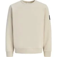 Jack & Jones Sweatshirt JJCLEVELAND SWEAT CREW NECK Materialmix, regular fit