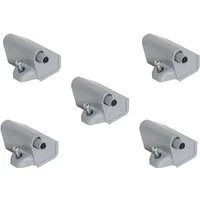 rauch Türdämpfer Zubehör (Set, 5 St), Soft Close Dämpfer für Drehtürenschränke, 5er Set