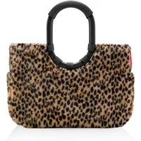 REISENTHEL® Einkaufsshopper Loopshopper M leo fake fur