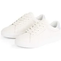 Tommy Hilfiger ESSENTIAL COURT SNEAKER Plateausneaker, Freizeitschuh, Halbschuh, Schnürschuh mit Logoschriftzug