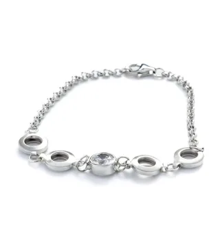 Orphelia Damen-Armband aus 925er Sterlingsilber – Silber ZA-1008