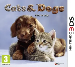 Cats And Dogs Pets At Play [Nintendo3DS]