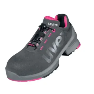 uvex 1 ladies Sicherheitsschuh S2 Damen Halbschuh gelocht grau/pink 41 - 8562841