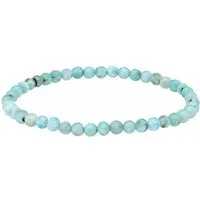 Lebensquelle Plus Armband Larimar Mini-Kugelarmband, 4 mm