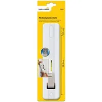 SCHELLENBERG Gurtwickler-Abdeckplatte Duo Maxi, Zubehör für Einlassgurtwickler, Rollladengurtabdeckung Lochabstand 18,5 oder 21,5 cm