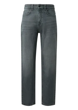 Q/S designed by - Relaxed Fit: Jeans Devon grau - Gr. - 32