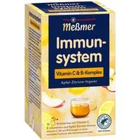 Meßmer Tee, Meßmer Immunsystem Apfel Zitrone Ingwer Tee 16 Beutel