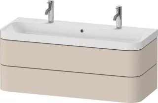 Duravit Happy D.2 Plus c-shaped Set wandhängend Taupe 1175x490x480 mm - HP4379O83830000 HP4379O83830000