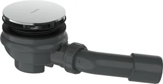Hansgrohe Komplettset RainDrain Staro Grundkörper und Fertigset Ablaufgarnitur chrom,60057000 60057000