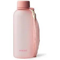 MAMEIDO Trinkflasche, auslaufsicher mit Zeitmarkierung & Handschlaufe in 600 ml, 1 l & 1,5 l