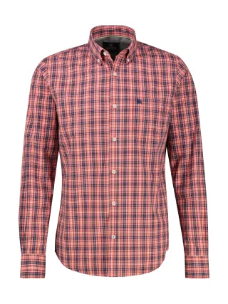 LERROS - BUTTON DOWN vivid red - Gr. - M