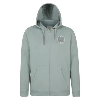 Mountain Warehouse - "Adventure Awaits" Hoodie mit durchgehendem Reißverschluss für Herren (Grün)