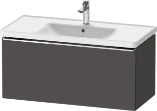 Duravit D-Neo Waschtischunterbau wandhängend Graphit Matt 984x452x440 mm - DE4256010490000 DE4256010490000