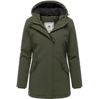 Ragwear Softshellmantel Navanuti Wasserdichter Wintermantel mit Kapuze