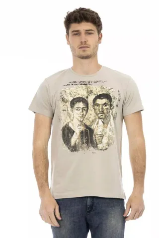 Lässiges T-Shirt mit Kurzarm