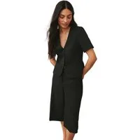 Next Kurzarmbluse Tailored Fit Kurzarm-Oberteil (1-tlg)