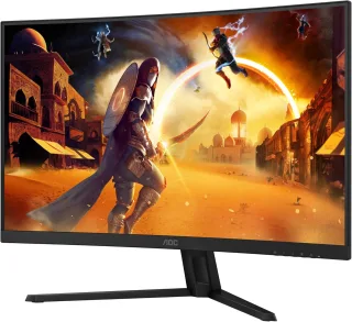 AOC CQ32G4VE [32'' Curved WQHD CA 180Hz 2x HDMI DP 05ms Reaktionszeit] schwarz/grau