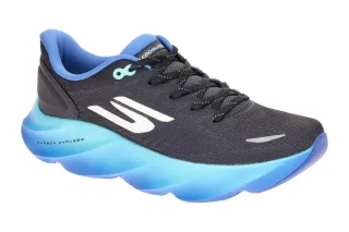 Skechers 246210 NVAQ SKX AERO BURST Herren Sportschuhe Navy/Aqua Ultra Leicht