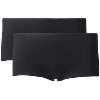 CALIDA Panty Benefit Women (2er Pack) elastisch, Baumwoll-Mix, Single Jersey Qualität, weich