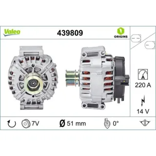 Valeo Lichtmaschine Mercedes Sprinter 439809