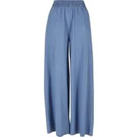 URBAN CLASSICS Bequeme Jeans Urban Classics Damen Ladies Light Denim Wide Leg Pants (1-tlg)