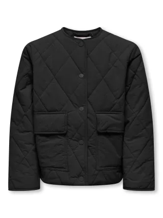 KIDS ONLY - KOGROSALINA QUILTED JACKET VD OTW NOOS Black - Gr. - 146