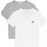 Calvin Klein Jeans T-Shirt MONOLOGO VNK 2PACK TEE (Packung, 2-tlg., 2er-Pack), Logoschriftzug
